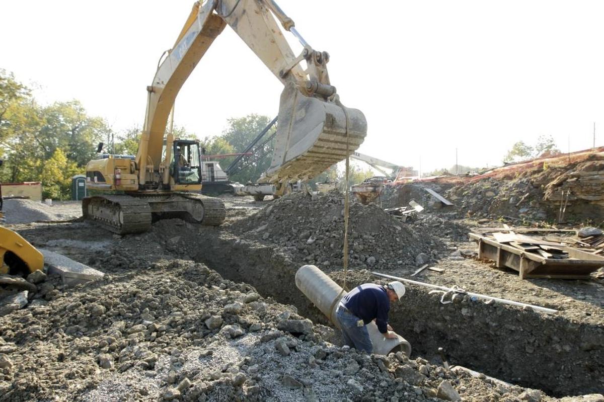This construction of a pump station on Winchester Road near Hume Drive was part of more than $590 million in stormwater and sewer Lexington must complete as part of an agreement with the EPA. City is proposing raising sewer and water taxes come July 1.