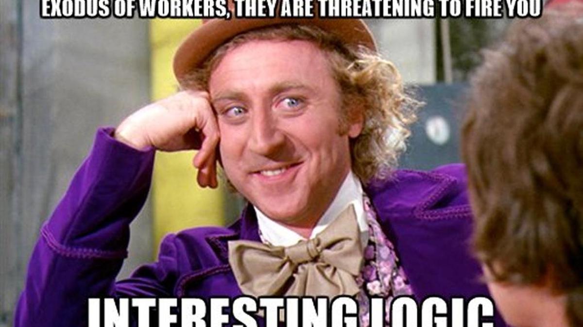 Satirical tweet about warning sent to employees of Cabinet for Health and Family Services.