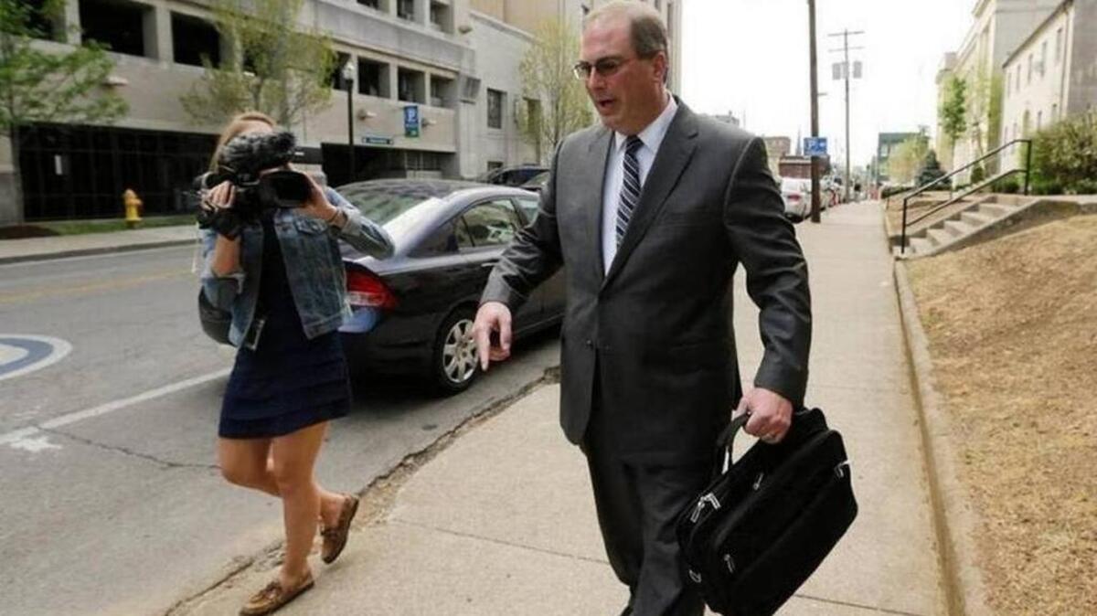 Former Kentucky Personnel Secretary Tim Longmeyer was convicted of bribery in 2016 in a case also involving Frankfort lobbyist James Sullivan.