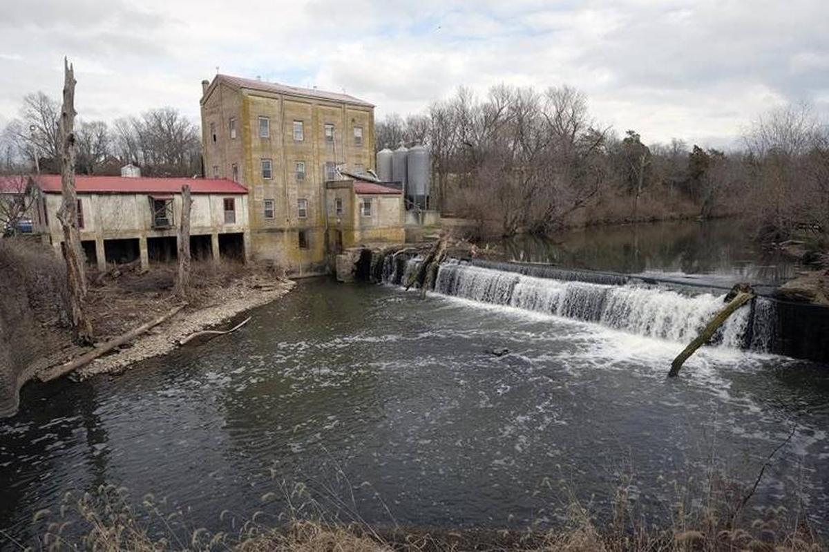 Weisenberger Mill, built in 1913, had a hydro-electric generator installed in 1989 to provide some of its power. The generator was recently upgraded with a variable-speed system that has almost doubled its power output.