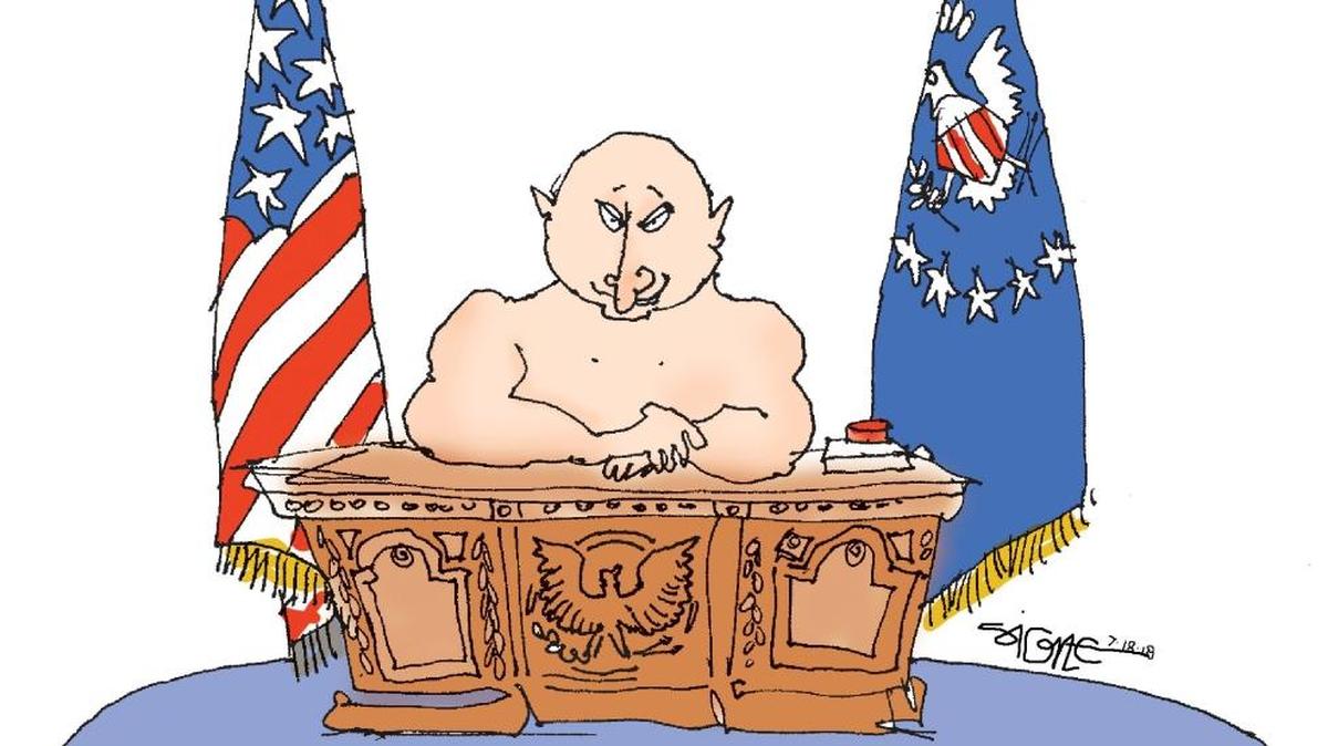 Signe Wilkinson cartoon du jour
SIGN18e
Putin Office