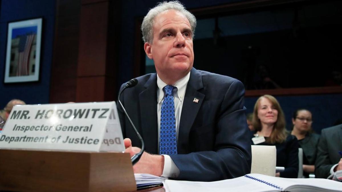 Department of Justice Inspector General Michael Horowitz testified June 19 before a House Committee on the Judiciary and House Committee on Oversight and Government Reform joint hearing on Oversight of the FBI and DOJ Actions in Advance of the 2016 Election.