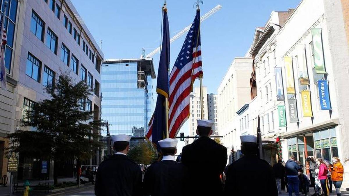 Lexington’s 2018 Veterans Day Parade moved along Main Street Nov. 10.