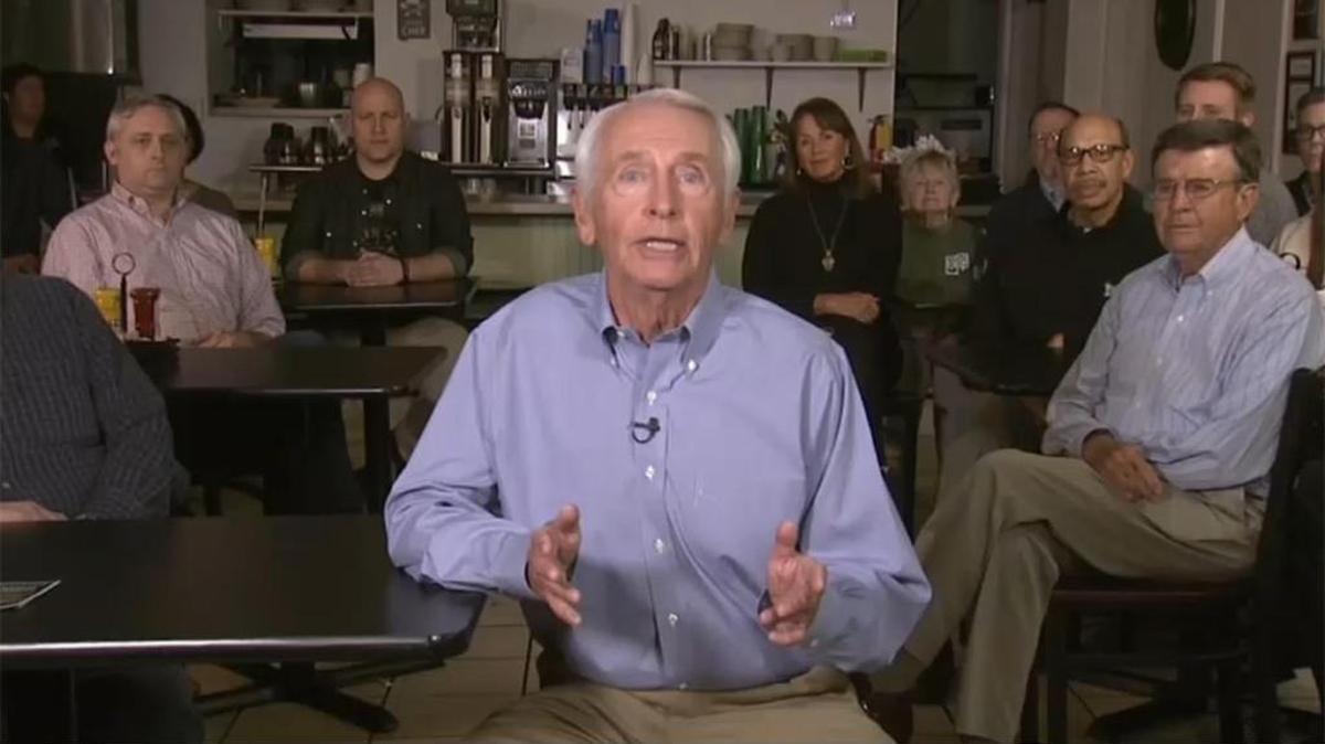 Former Kentucky Gov. Steve Beshear delivered the Democratic Party’s first response to President Donald Trump’s joint address to Congress Tuesday night.