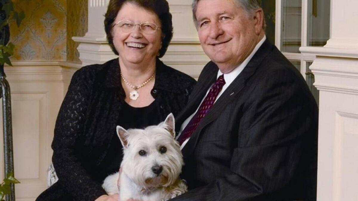 Mira Ball, with late husband, Don, recently donated $10 million to the University of Kentucky, the single largest scholarship gift in the university’s history.