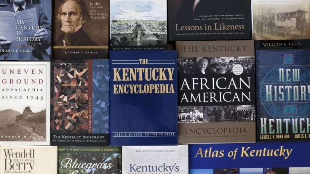 The University Press of Kentucky has published 2,100 books since its founding in 1943, including books about Kentucky and Appalachia that mass-market national publishers would never have done.