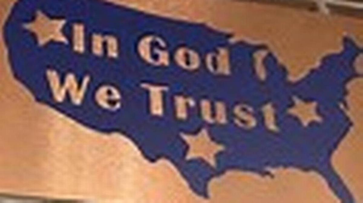 Kentucky State Rep. Brandon Reed, R-Hodgenville, has pre-filed a bill for the 2019 General Assembly to be prominently displayed in Kentucky public schools similar to this banner in a Tennessee public school.