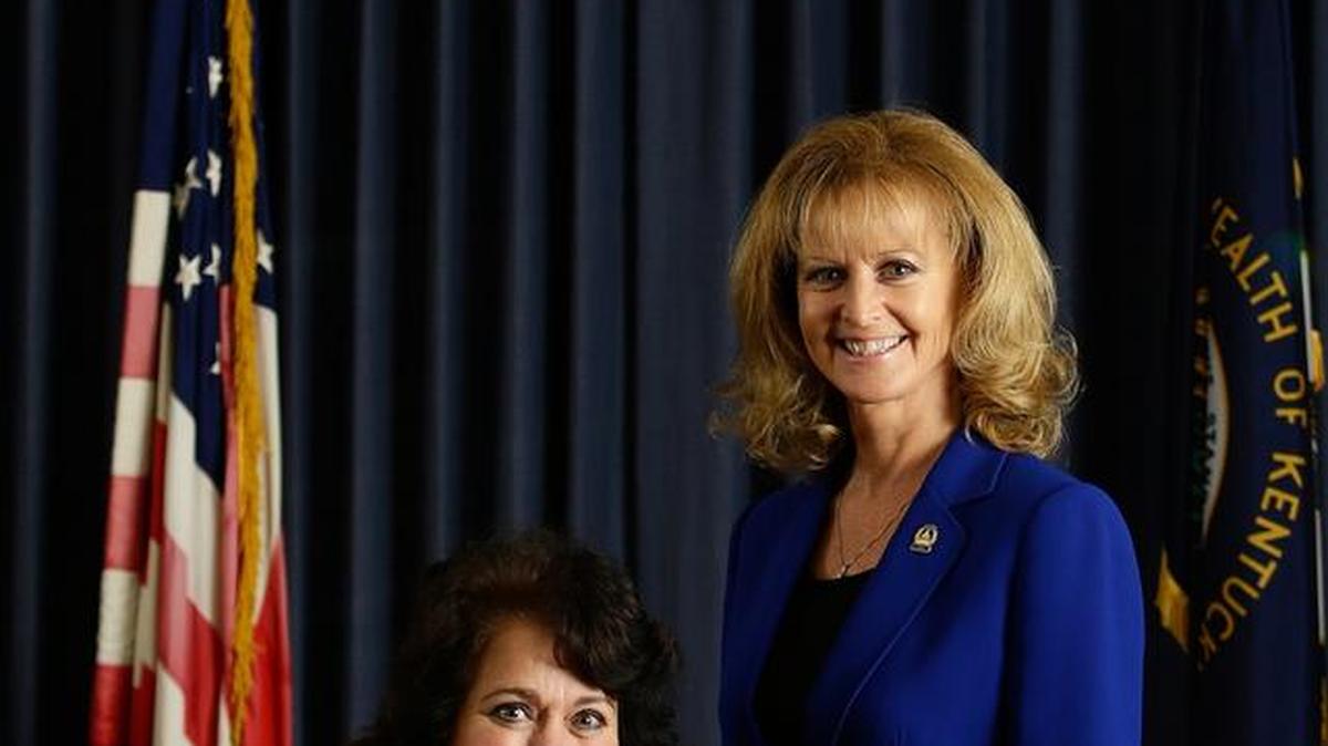 Sen. Alice Forgy Kerr, R-Lexington, left, and defeated Rep. Martha Jane King, D-Lewisburg, share roots.