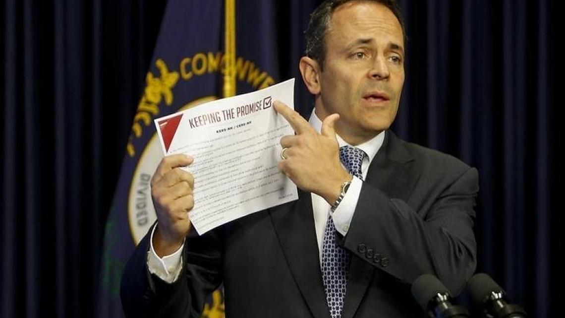 Gov. Matt Bevin unveiled his proposed solution for Kentucky’s public employee pension problems in October. Republican legislative leaders rejected most of his ideas in fashioning a recently passed reform.
