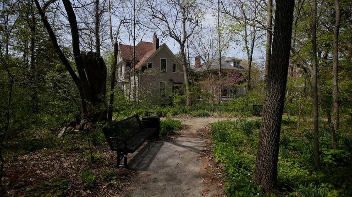 Mathews Garden, on the University of Kentucky campus, was the family garden of former dean of agriculture Clarence Mathews. It was donated to the university in 1968 by his daughter, Ruth Mathews.