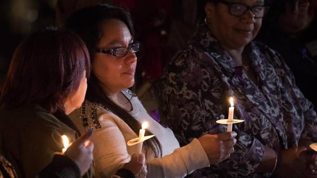 Survivors of abuse, domestic violence participated in an October rally in downtown Lexington.