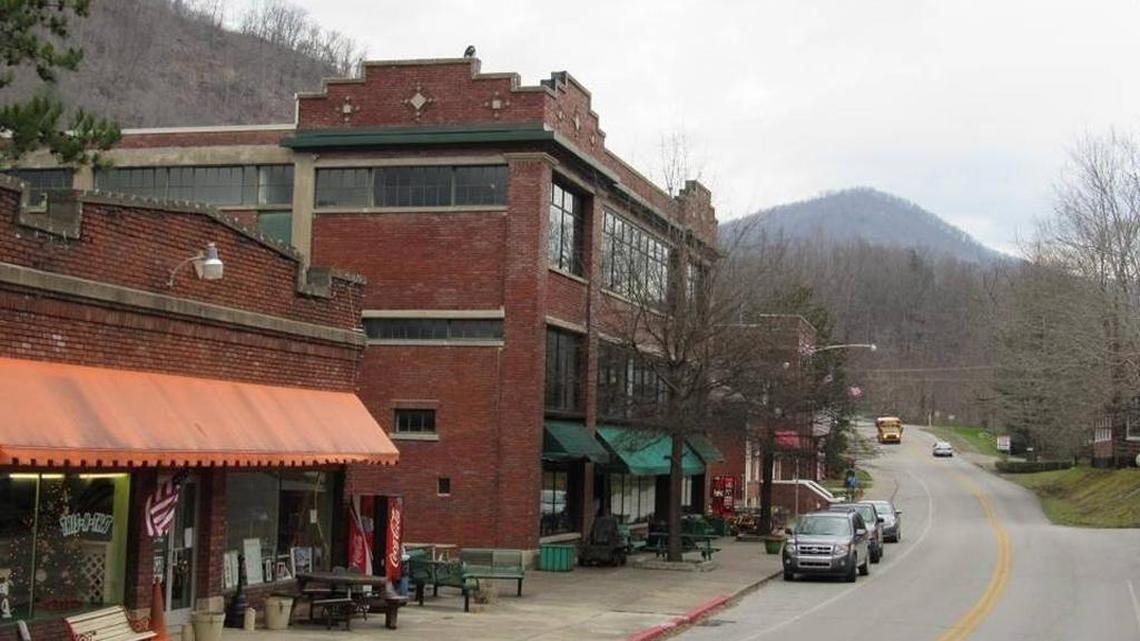 The Kentucky Coal Museum, center, a former coal-company commissary in the Harlan County town of Benham, will soon be going solar.