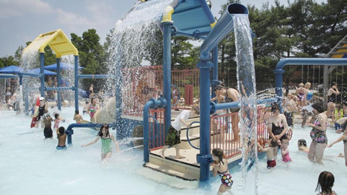 The aquatic center at Southland Park is one of four operated by the city in the summer.