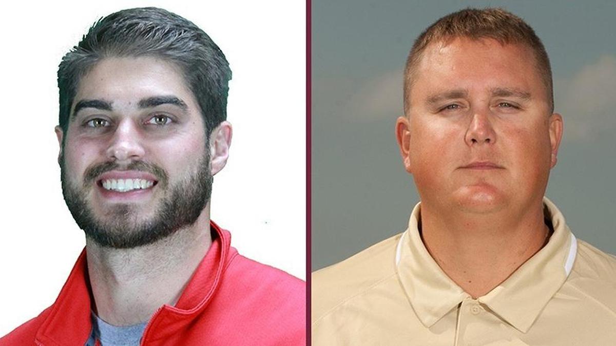 Angelo Mirando, left, was hired to be Eastern Kentucky’s offensive coordinator. Kurt Mattix, right, will be the Colonels’ defensive coordinator.