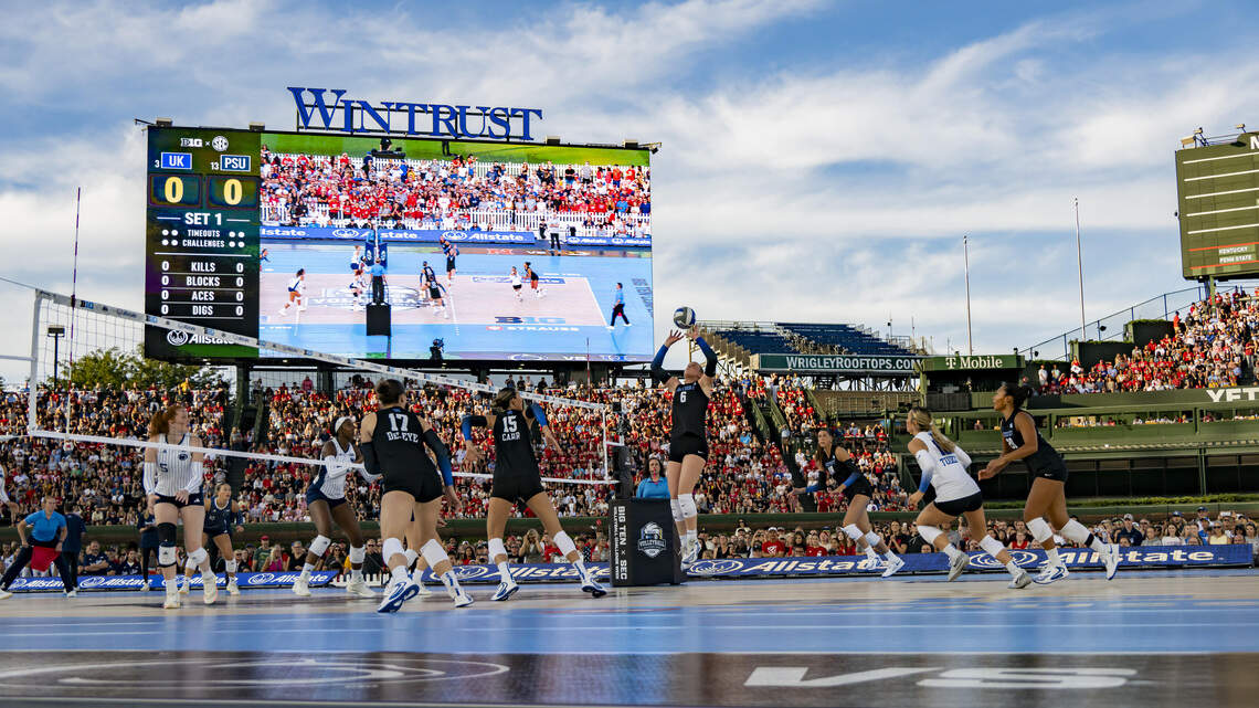 UK volleyball: Big Ten/SEC Challenge at Wrigley Field showed what sport can become