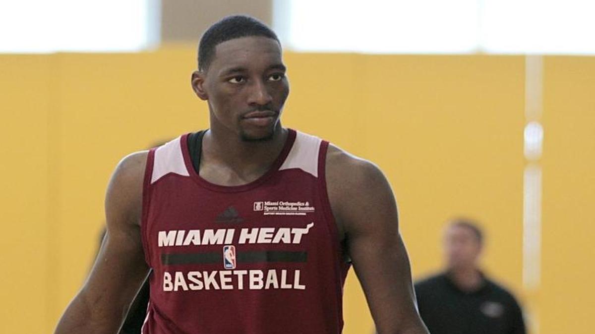 Bam Adebayo has averaged 14 points, 9.5 rebounds and 2.5 blocks in two NBA summer league games in Orlando.