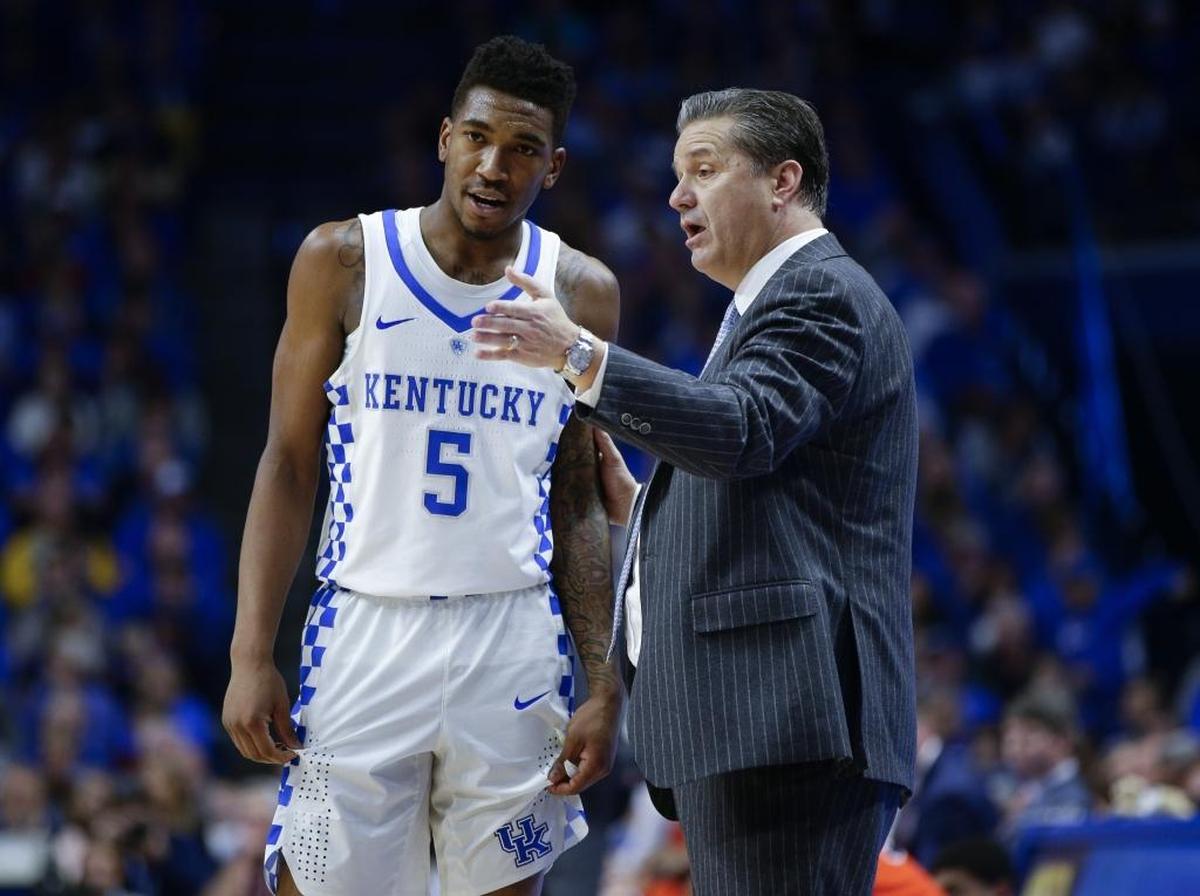 John Calipari said one of the things he likes best about Malik Monk is his “amnesia” when it comes to shooting.