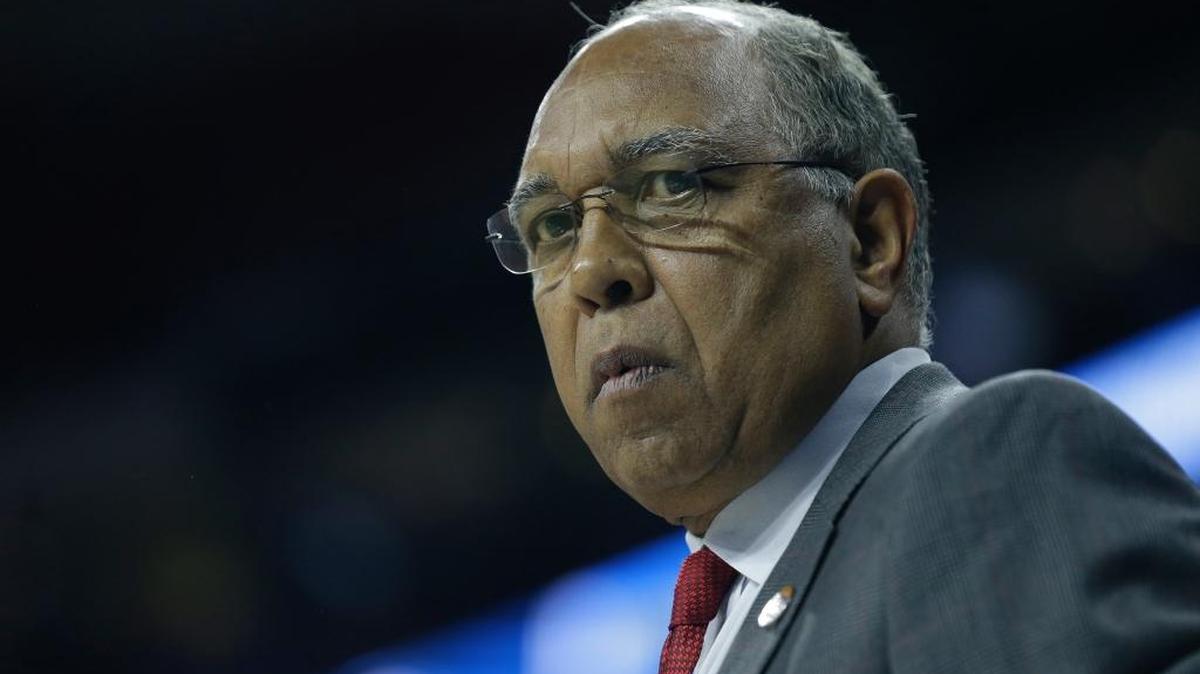 Tubby Smith coached Texas Tech during a first-round NCAA Tournament game against Butler on Thursday, March 17, 2016, in Raleigh, N.C.