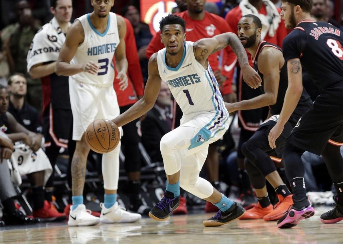 Charlotte’s Malik Monk has seen his minutes dwindle as the season has progressed.