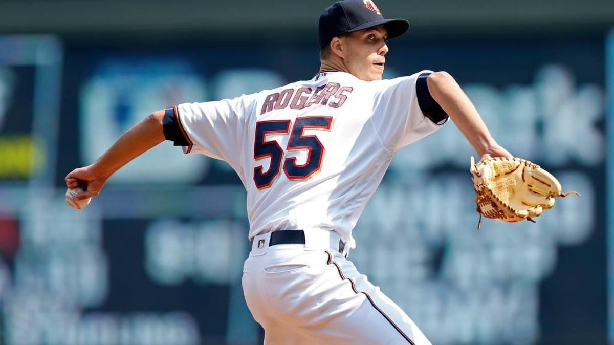 Minnesota Twins pitcher Taylor Rogers threw against the Chicago White Sox on Thursday, April 14, 2016, in Minneapolis.