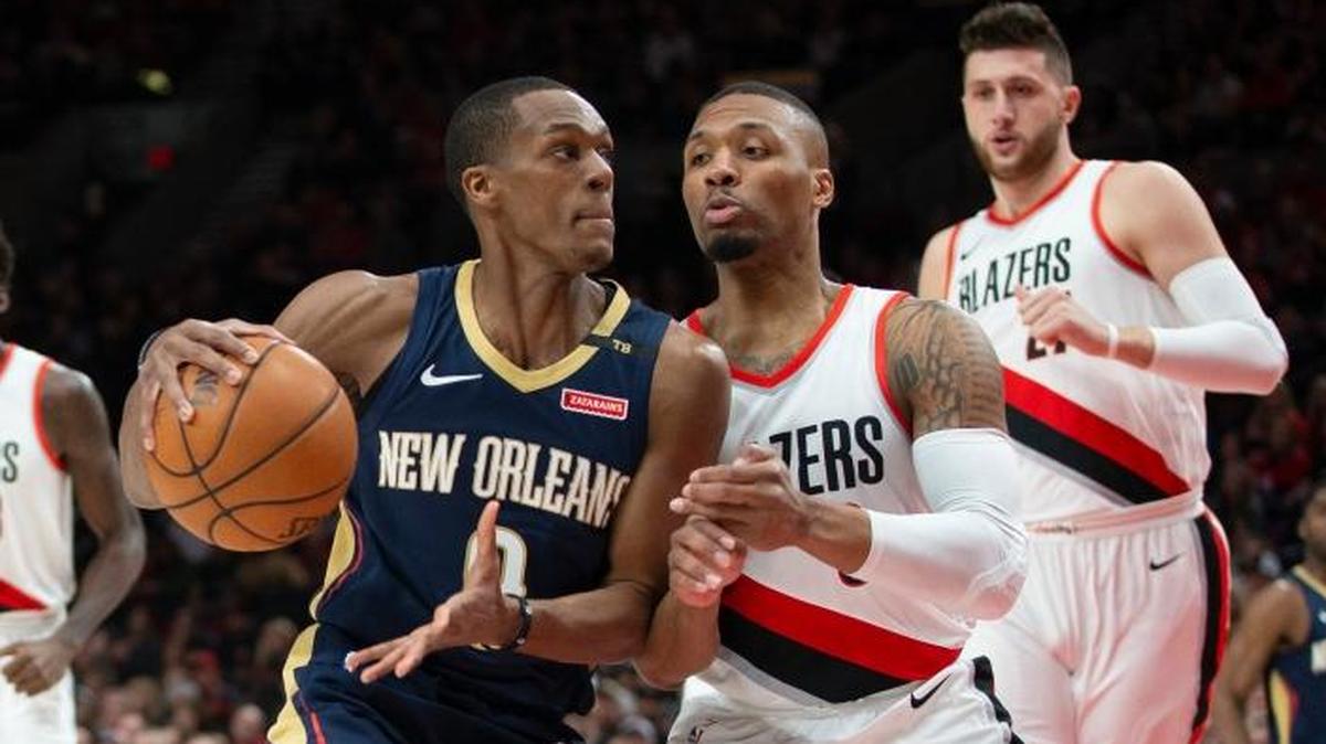 A ball-dominant guard not known for his jump shot, new Los Angeles Lakers point guard Rajon Rondo, with ball, seems like an unusual choice to pair with L.A.'s new superstar in residence, LeBron James.