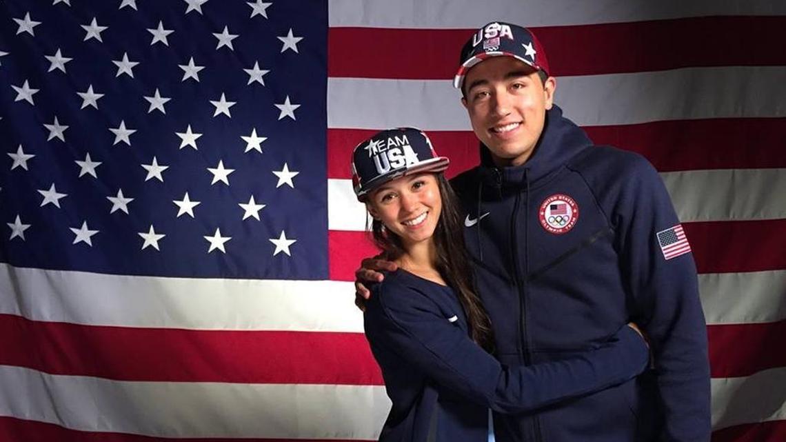 Lexington product Lee Kiefer, left, and her husband, Team USA teammate Gerek Meinhardt, will both be medal contenders in foil fencing at the Tokyo Olympics later this summer.