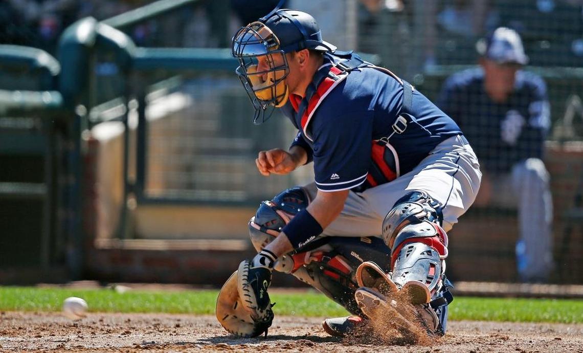 San Diego Padres catcher A.J. Ellis.