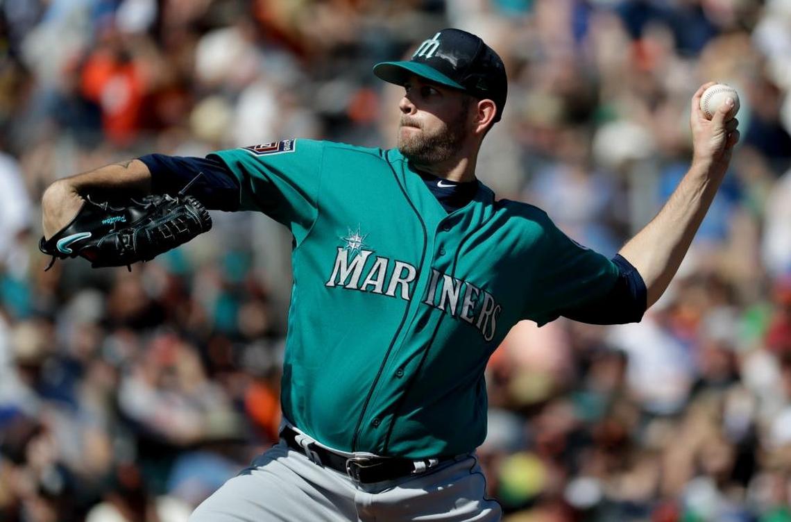 Seattle Mariners starting pitcher James Paxton.