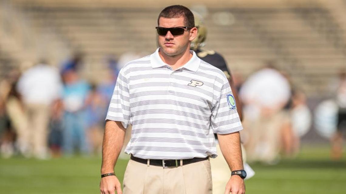 Former University of Kentucky wide receiver Gerad Parker was named Purdue’s interim head football coach on Oct. 16, 2016.