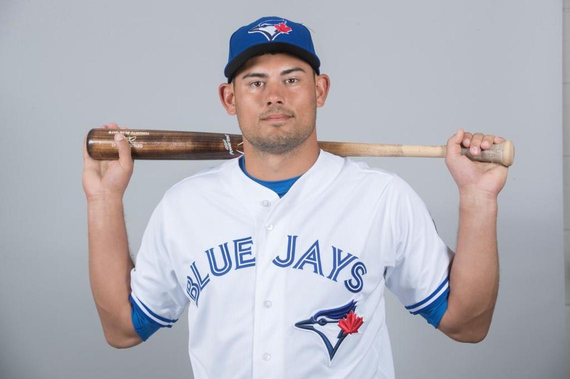 Toronto Blue Jays catcher Luke Maile.