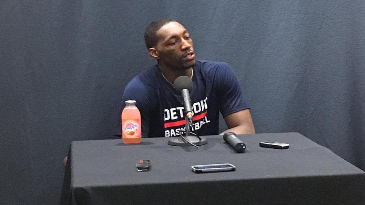 Kentucky’s Bam Adebayo worked out for the Detroit Pistons on Tuesday.