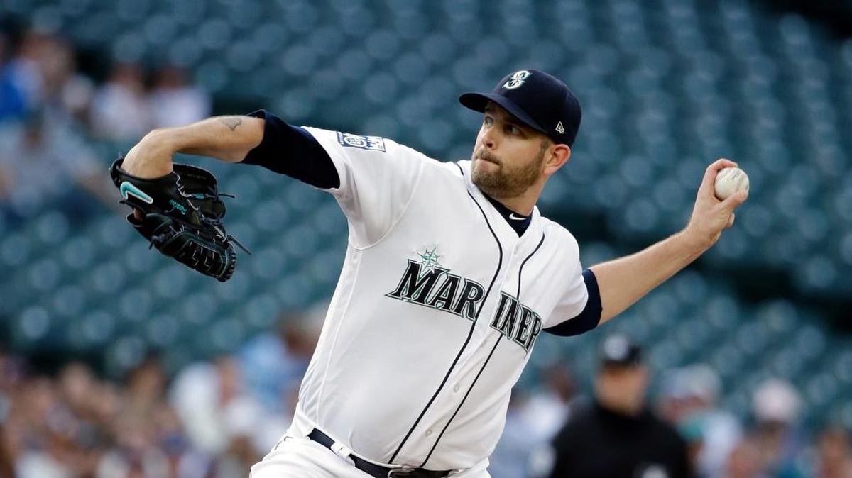 Seattle Mariners starter James Paxton threw against the Minnesota Twins on June 6.