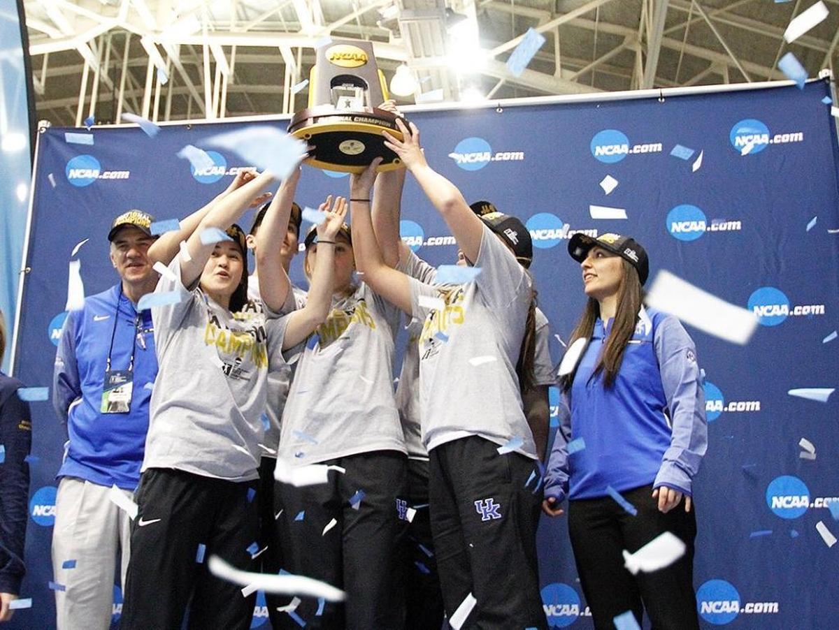 The Kentucky Wildcats rifle team celebrated the school’s second national championship in the sport after winning the NCAA title in 2018.