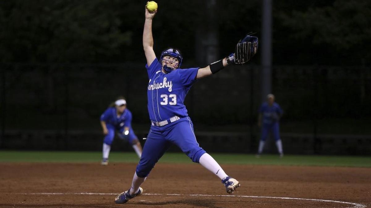 Kelsey Nunley was named Southeastern Conference Pitcher of the Year in a vote of league coaches.