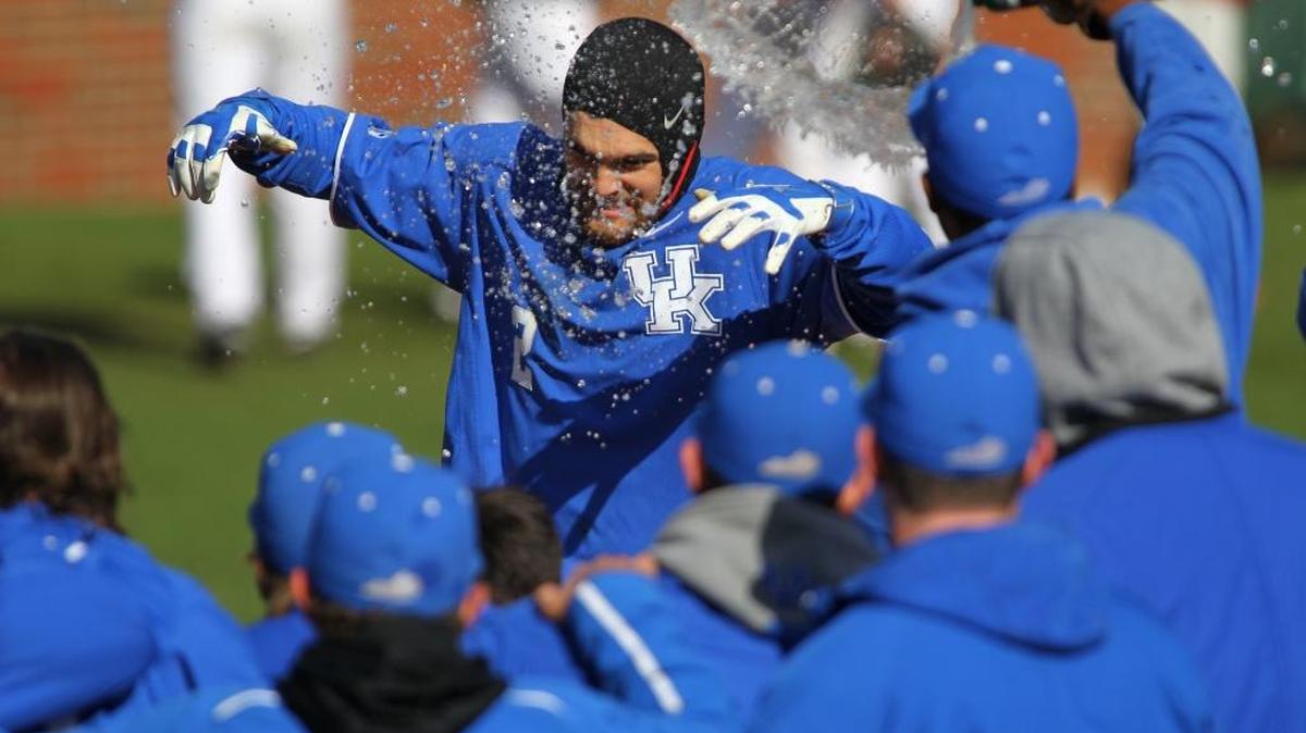 Riley Mahan hit a walk-off grand slam in Kentucky’s win against Alabama.