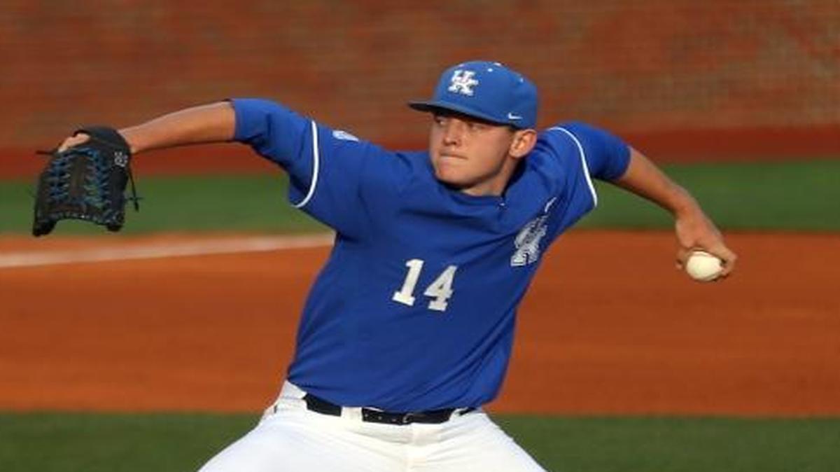 Zack Thompson struck out 10 batters in six innings in a win against Indiana on Tuesday.