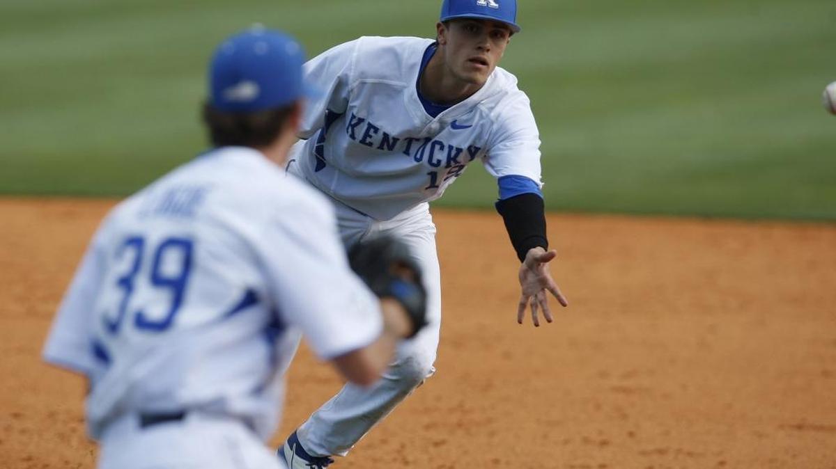 Kentucky first baseman Evan White led the Wildcats in numerous hitting categories and was also an All-SEC Defensive Team selection in 2016.