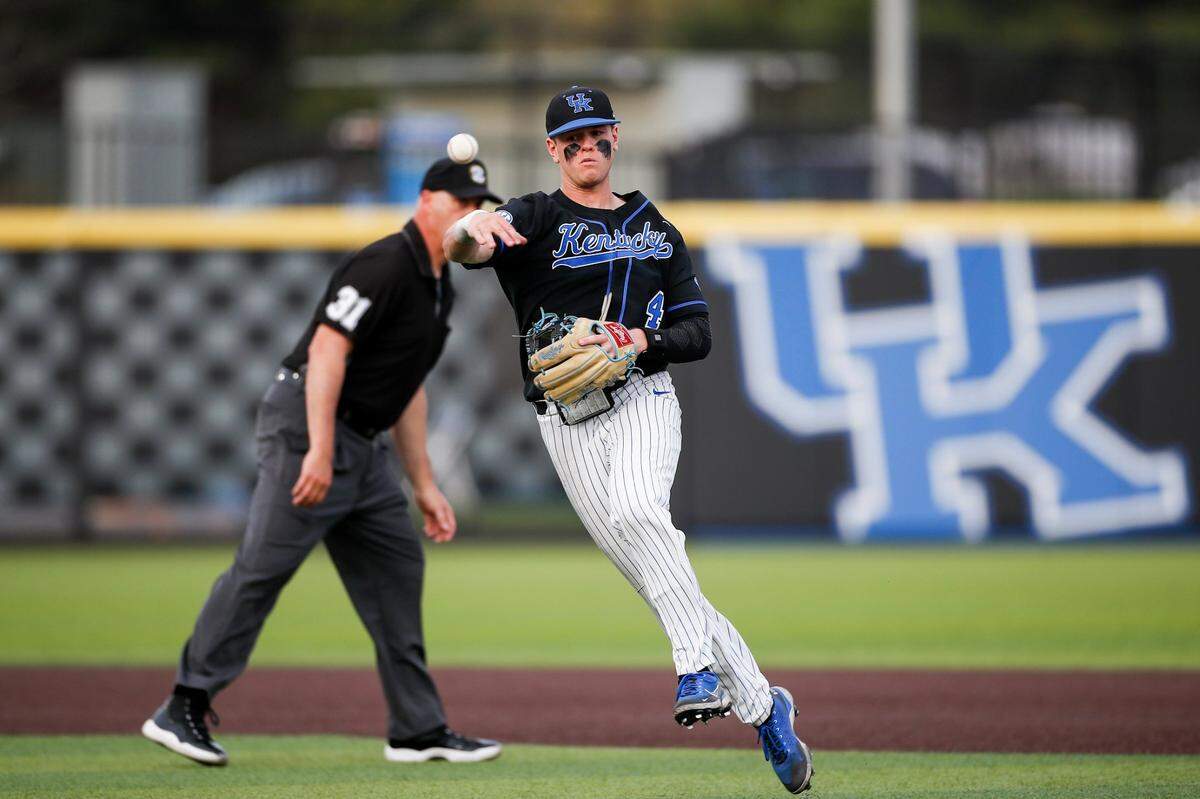 After going hitless during his freshman season, Èmilien Pitre is hitting .322 with 18 stolen bases as a sophomore for Kentucky baseball.