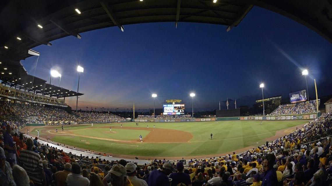 Alex Box Stadium — home of the LSU Tigers — opened in 2009 and was recently named the nation’s best college ballpark by D1Baseball.com.