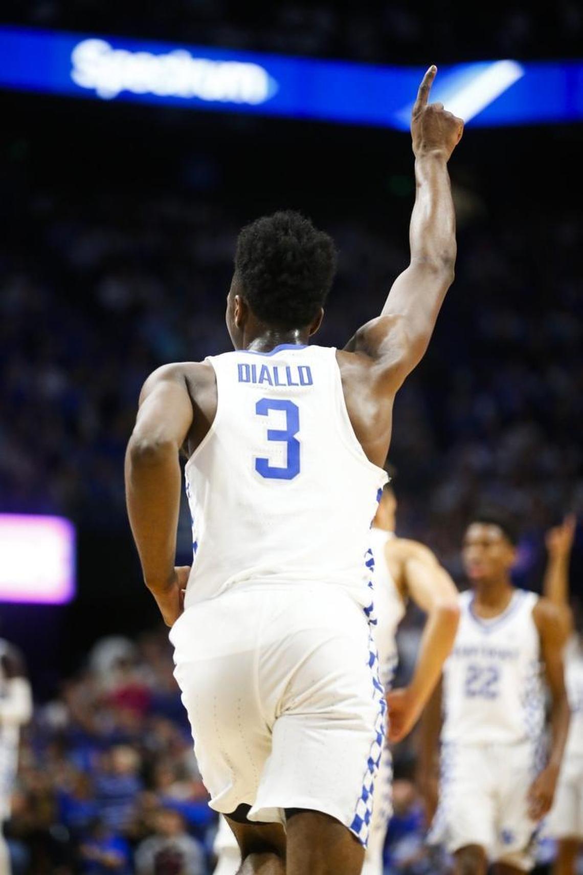 Hamidou Diallo is shooting 34.8 percent from three-point range this season.