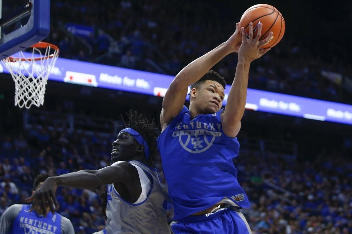 Kentucky freshman Kevin Knox (5) chose the Wildcats over fellow recruiting finalists Duke, Florida State, Missouri and North Carolina.