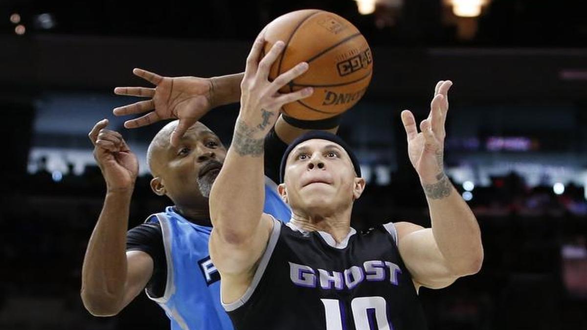Mike Bibby plays for the Ghost Ballers team in the Big3 basketball league, which is coming to Rupp Arena on Sunday.