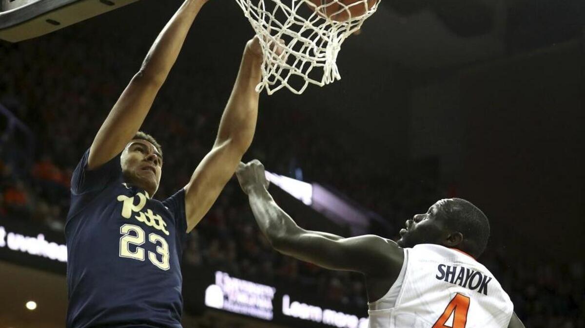 Cameron Johnson averaged 11.9 points per game for Pittsburgh this past season.