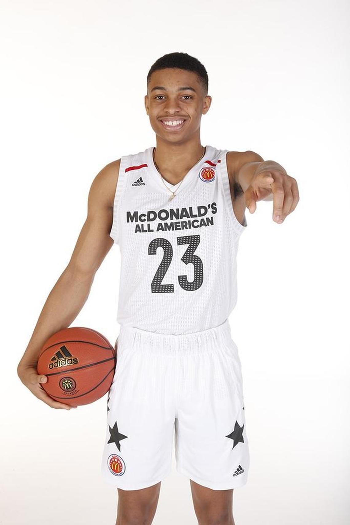 Keldon Johnson will play in the McDonald’s All-American Game on Wednesday.