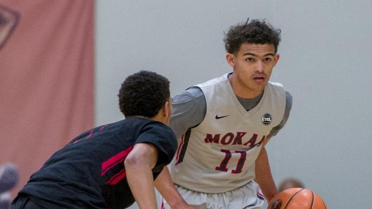 Trae Young is UK’s top target at the point guard position in the class of 2017. He visited Lexington for last year’s Big Blue Madness event.