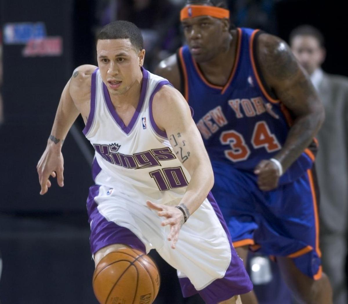 Mike Bibby played seven seasons in Sacramento, one of six stops in a 14-year NBA career that also included stints in Vancouver, Atlanta, Washington, Miami and New York.