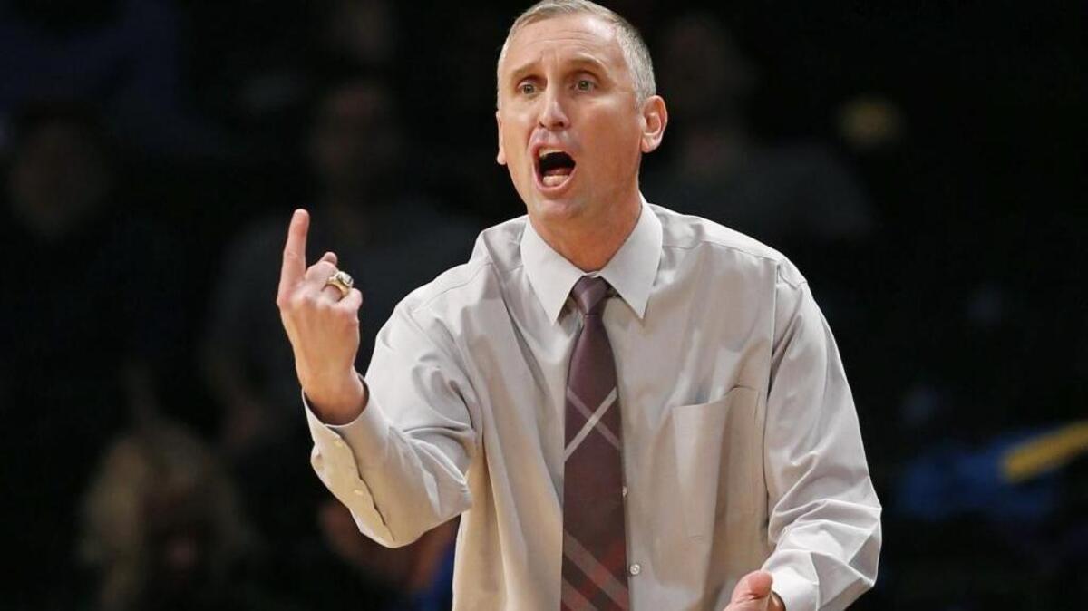 In this Nov. 23, 2015 file photo, Arizona State head coach Bobby Hurley gestures in the first half of a Legends Classic semifinal against North Carolina State, in New York. Hurley took Buffalo to Kentucky for a character-building experience. He's hoping a return trip to Lexington will do the same for his new team, Arizona State.