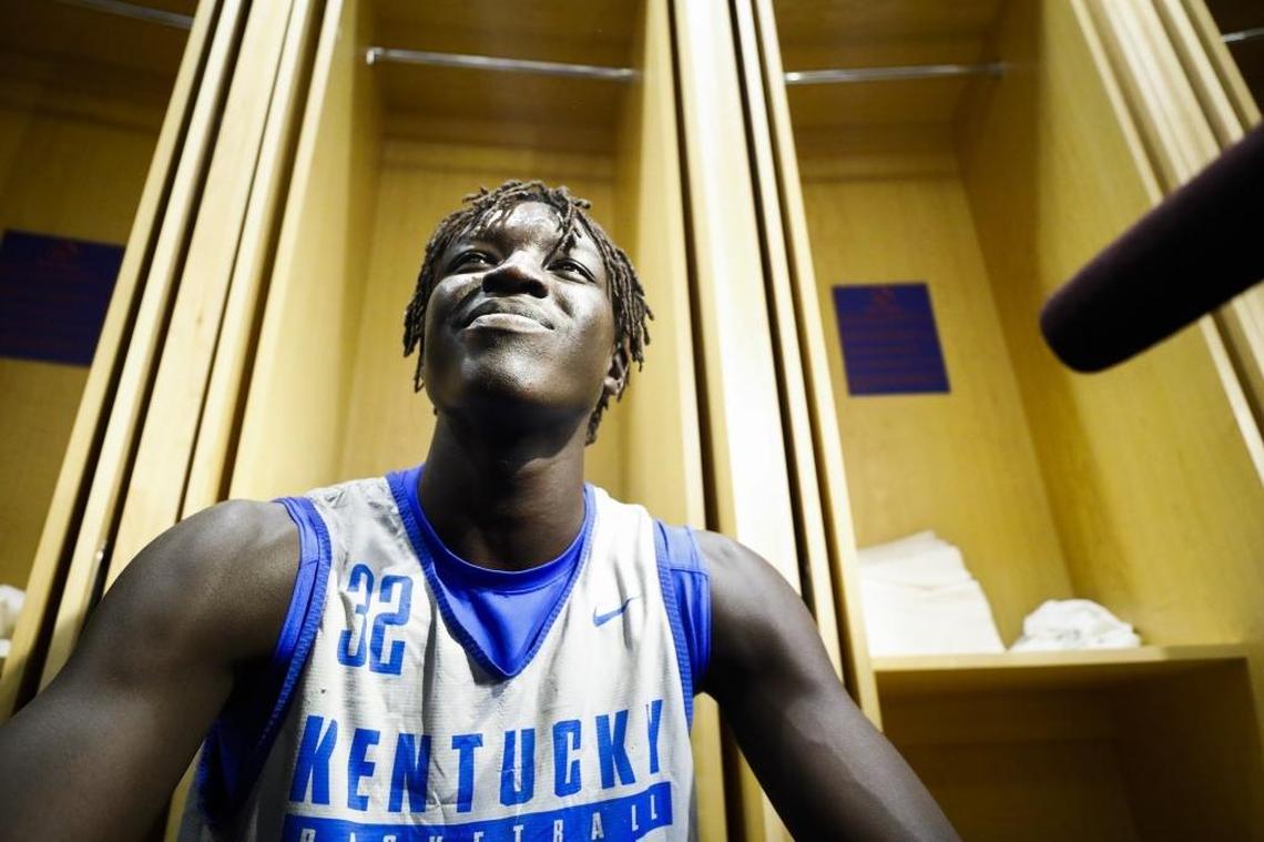 Wenyen Gabriel is the only Kentucky men’s basketball player to have been born in Sudan.