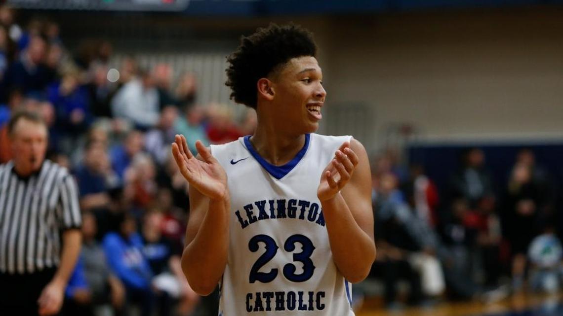 Zan Payne, the son of University of Kentucky assistant coach Kenny Payne, committed to UK on Friday.