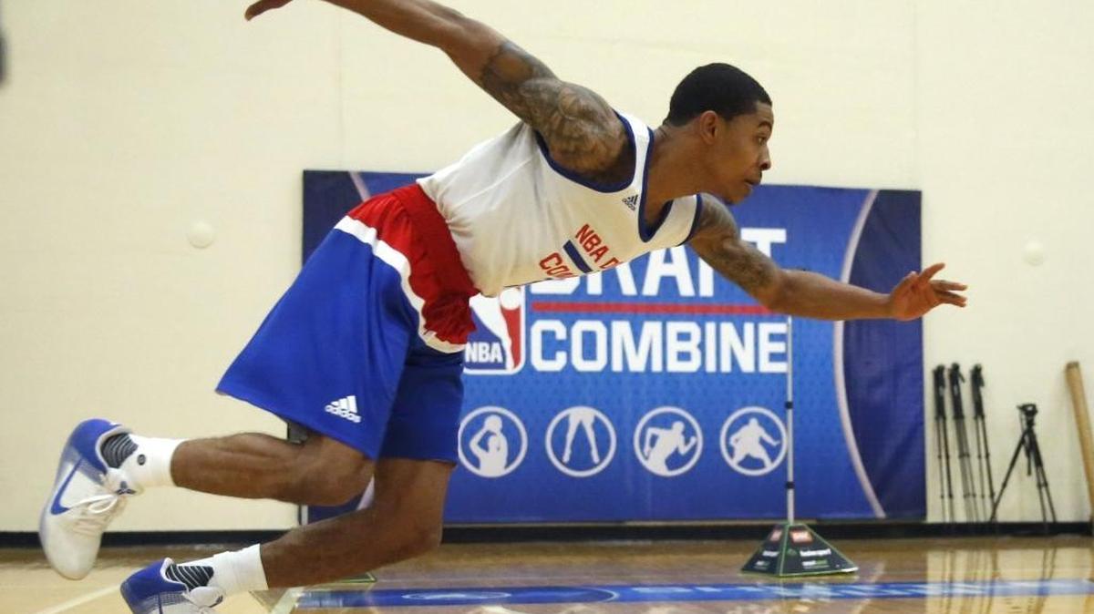 Tyler Ulis, from Kentucky, participated in May’s NBA draft combine.